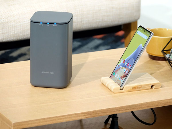 ドコモhome5Gの使用風景(イメージ)