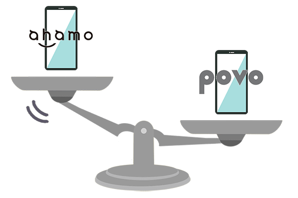 povoよりahamoのが優位