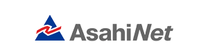 AsahiNet WiMAXのロゴ（白背景）