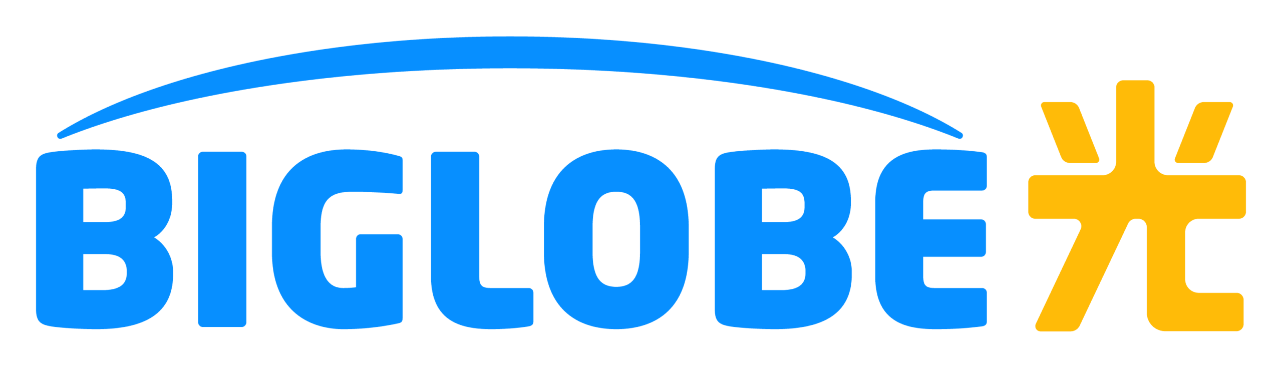 BIGLOBE光のロゴ