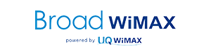 Broad WiMAXのロゴ（白背景）