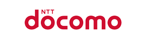 docomoのロゴ（白背景）