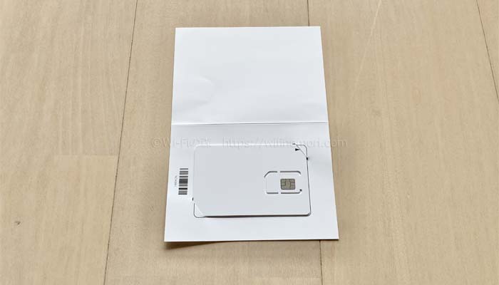 エキサイトモバイルWiFiのSIMカード