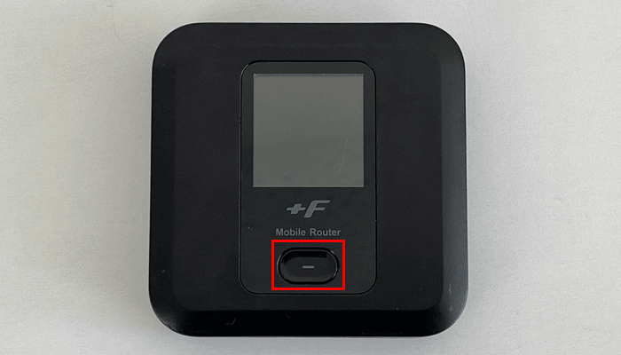 【FS030W】電源を入れる