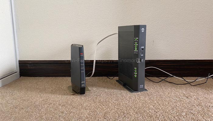 インターネットやルーターの設定は自分で行う