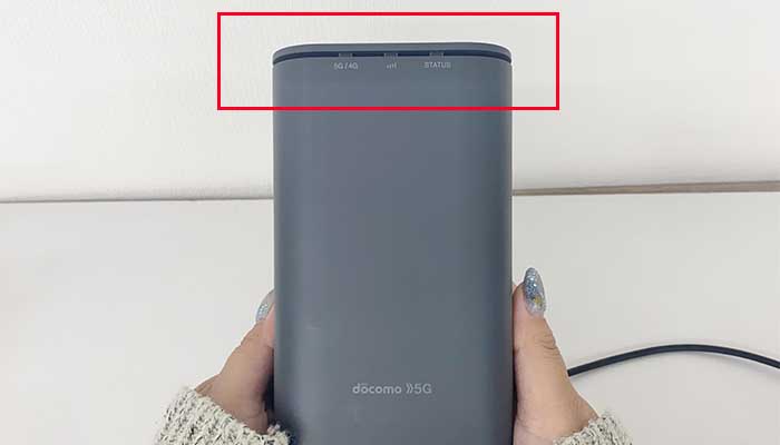 【HR01】ランプが全部消灯する