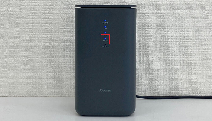 HR02の電源が入った状態