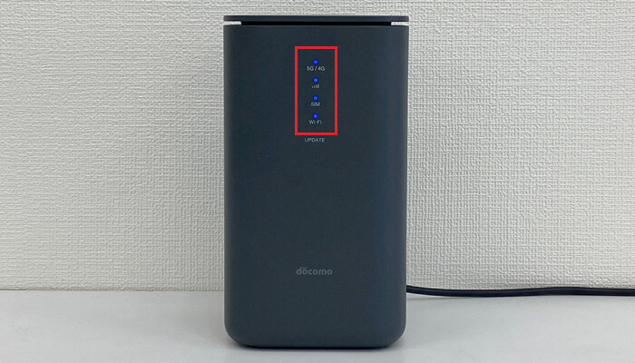 HR02の電源が入った状態