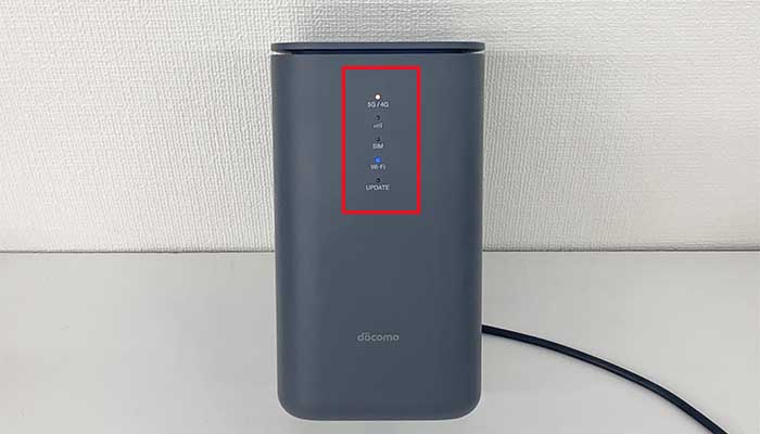 HR02の電源が入った状態