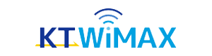 KT WiMAXのロゴ（白背景）