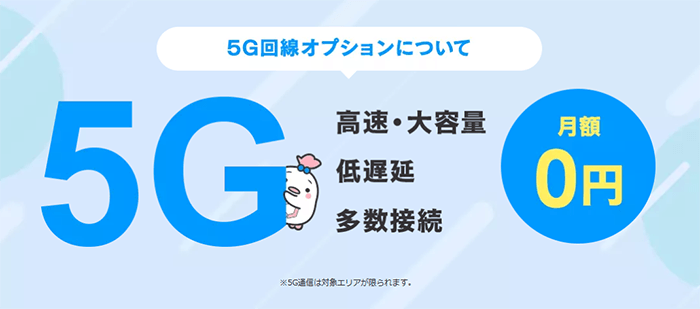 LinksMate：5G回線