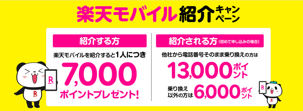 Rakuten最強プラン紹介キャンペーン