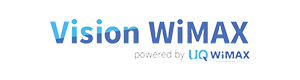 Vision WiMAXのロゴ（白背景）