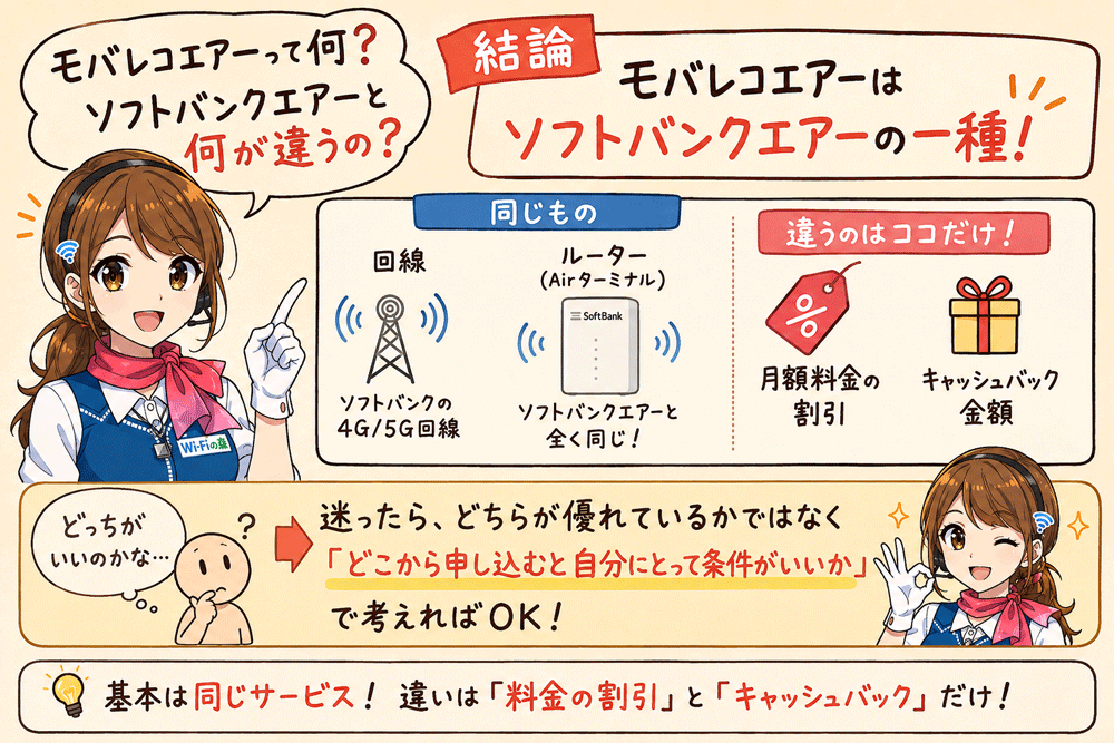 モバレコエアーとは?