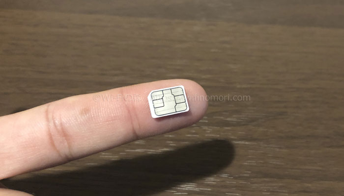 mineoのSIMカード