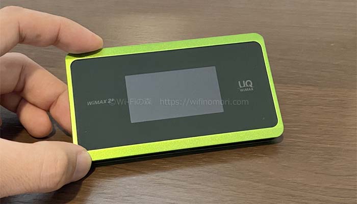 WX06とFUJI WifiのデータSIMの詳細