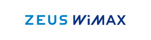 ゼウスWiMAXのロゴ（白背景）